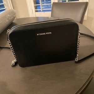 Michael Kors black crossbody bag